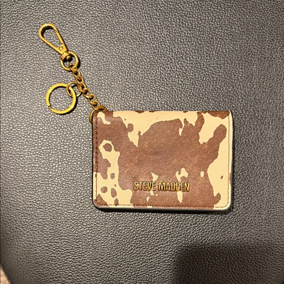 Steve Madden Accessories - Steve Madden Card Holder with Gold Chain